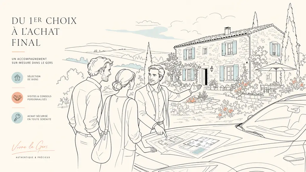 Tailored support for buying property in the Gers: who to turn to, and when?