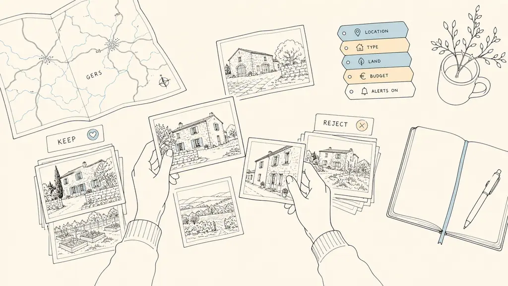 Refining Your Property Search in the Gers: 7 Criteria, Filters and Alerts That Help You Avoid Dead Ends