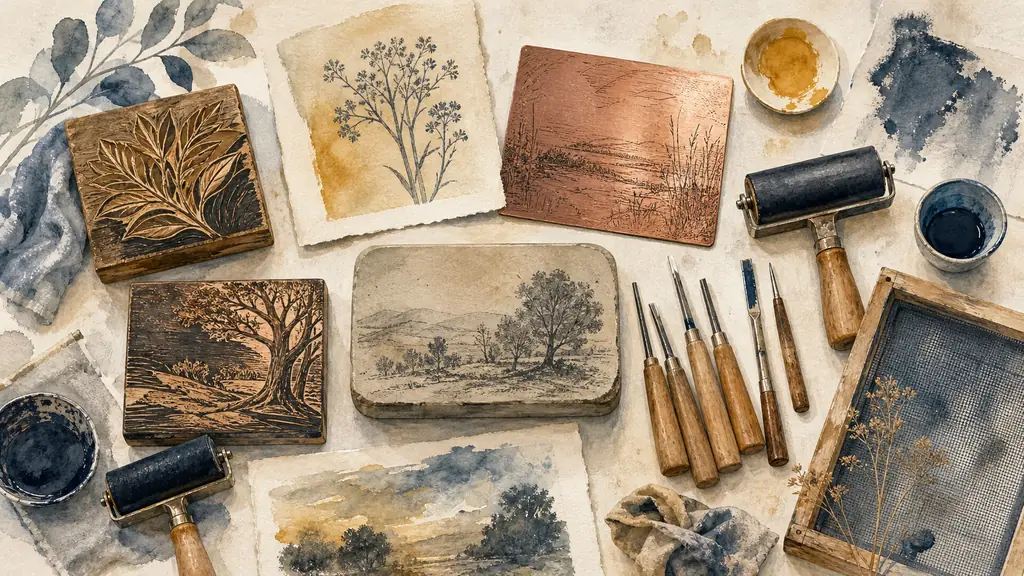 Les différents types de gravure et leurs techniques