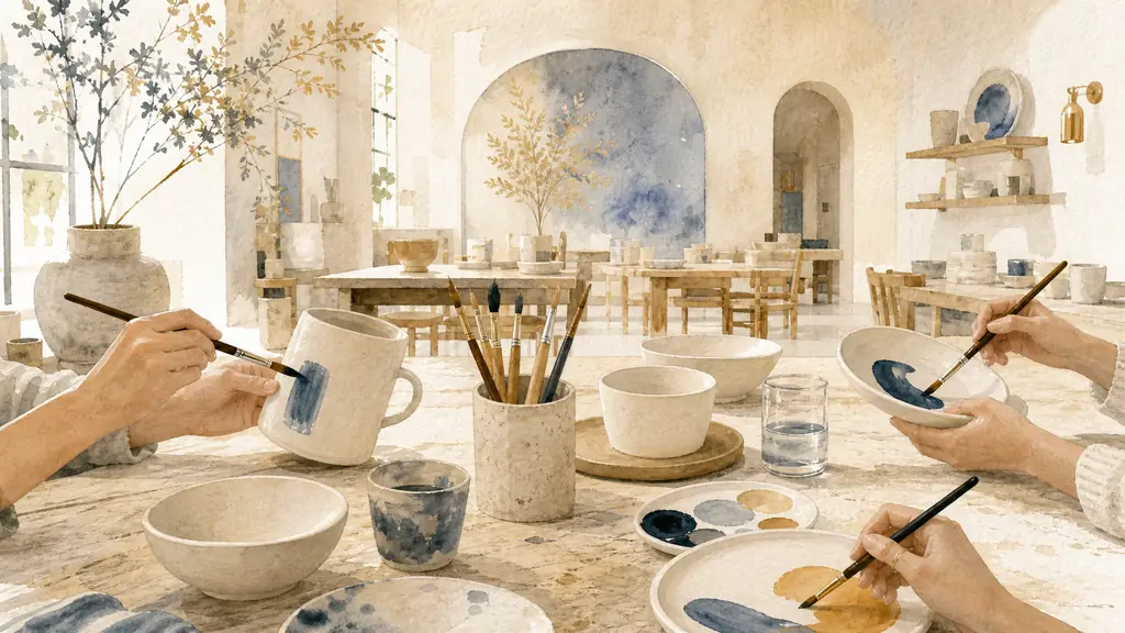 Maison Nazarcisse café & atelier de peinture céramique : comment préparer votre visite ?