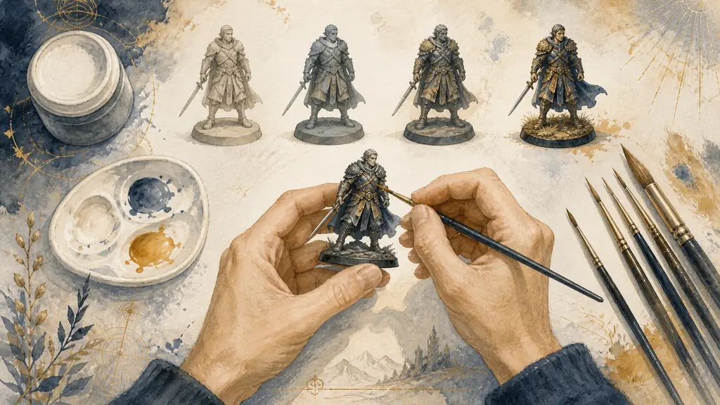 Peindre des Warhammer : 7 étapes simples pour réussir sa première figurine