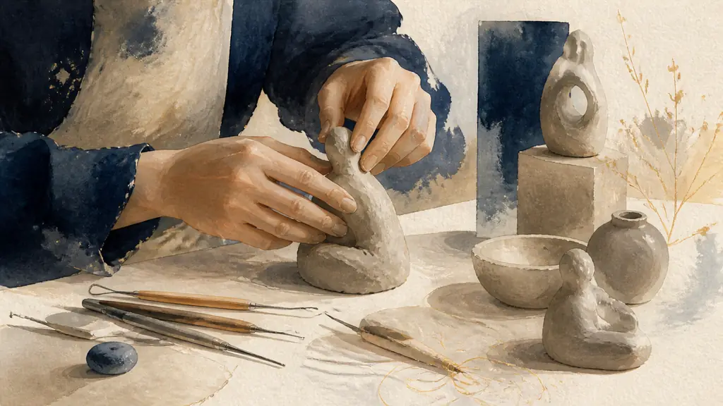 Sculpture facile à réaliser : 7 idées et 2 tutoriels pour débuter