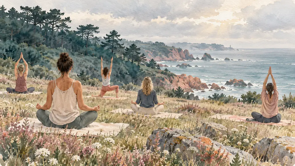 Retraite yoga Bretagne : mer, forêt ou campagne, que choisir ?