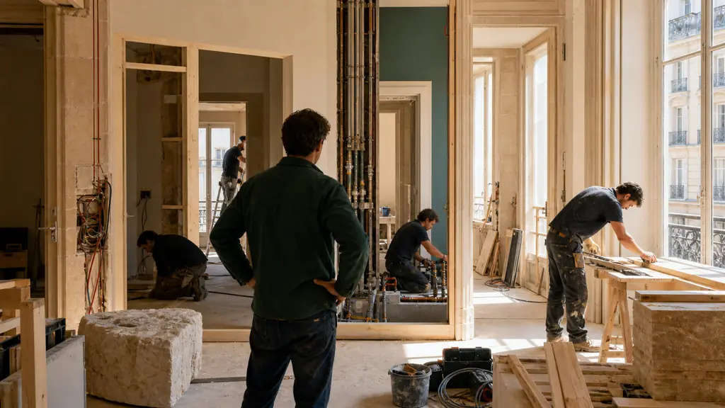 Entreprise de rénovation tous corps d'état : qui pilote vraiment votre chantier ?