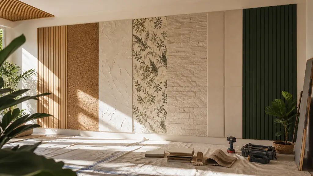 Habillage des murs intérieurs : 7 solutions pour transformer une pièce sans gros travaux
