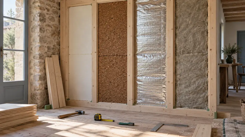 Isoler un mur intérieur sans perdre de place : 4 options